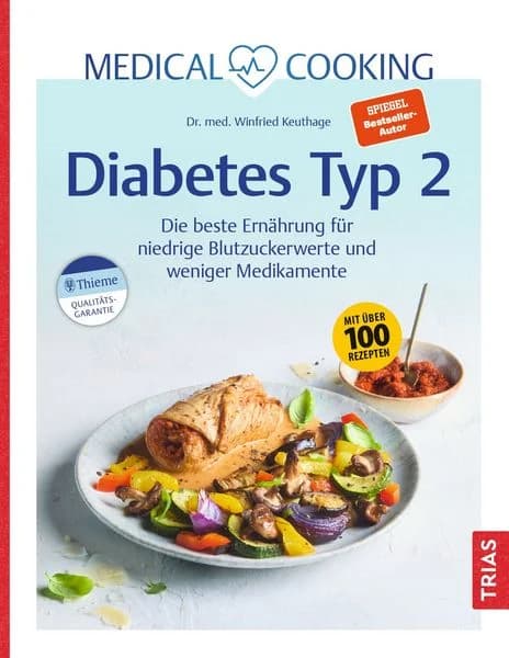 Buchcover-Referenz aus der TRIAS Medical-Cooking-Reihe — Designrichtung für »Das UMAMI-Prinzip«